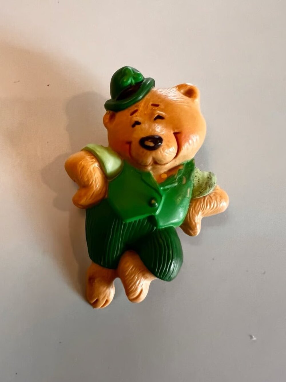 Vintage Hallmark Irish bear pin